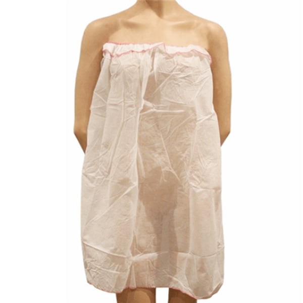 Paréo de pressothérapie jetable Kinefis en polypropylène non tissé de 40 grammes de couleur blanche (Pack de 10 ou 100 unités)